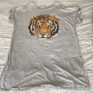 Tiger tshirt dress